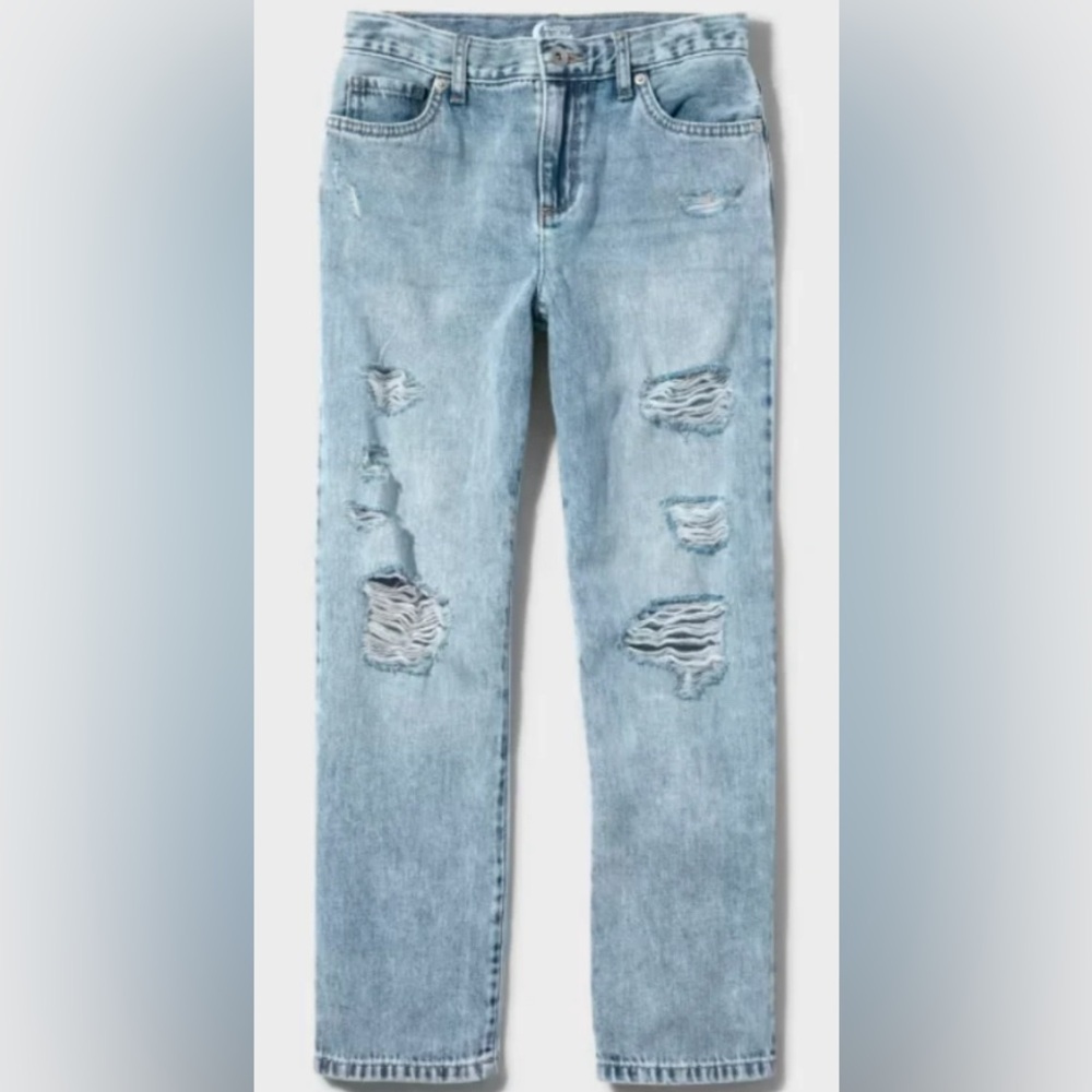SUGAR & JADE DISTRESSED/RIPPED JEANS